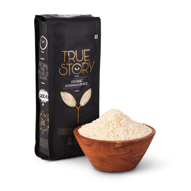 TRUE STORY - Organic Sonamasuri Rice 1Kg